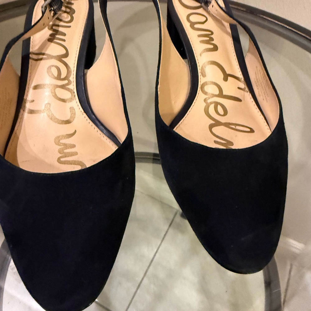 Sam Edelman Women's Dark Suede Flats